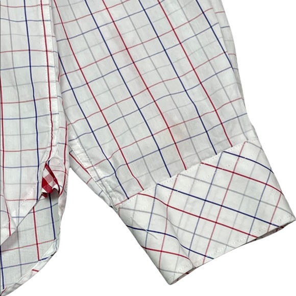 BARBOUR Men’s Collared DRESS SHIRT Reg Fit sz LARGE clean - Picture 5 of 6